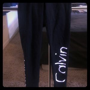 Black Workout legging capris